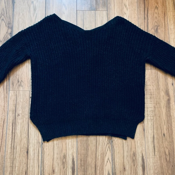 Urban Outfitters sparkle&fade knit sweater with braided back - Picture 3 of 6